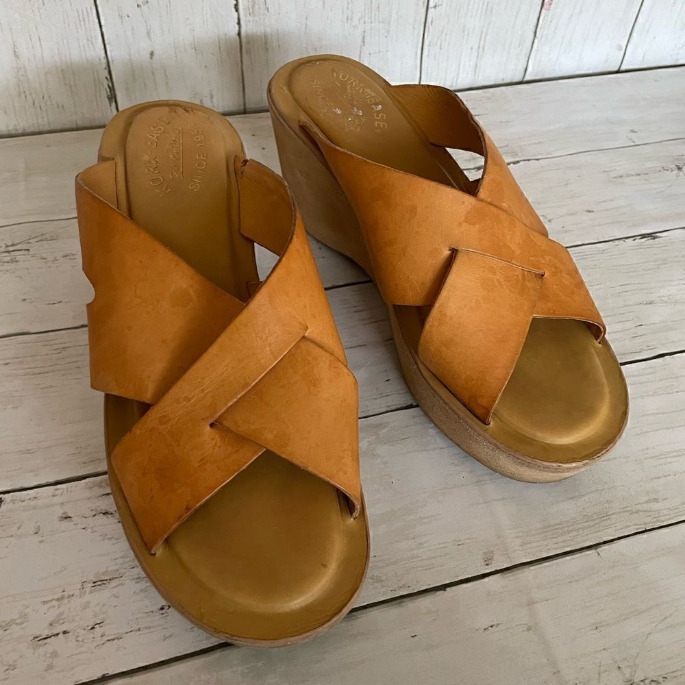 Kork Ease Lana Wedge Sandals Size 10/42 - Picture 2 of 15